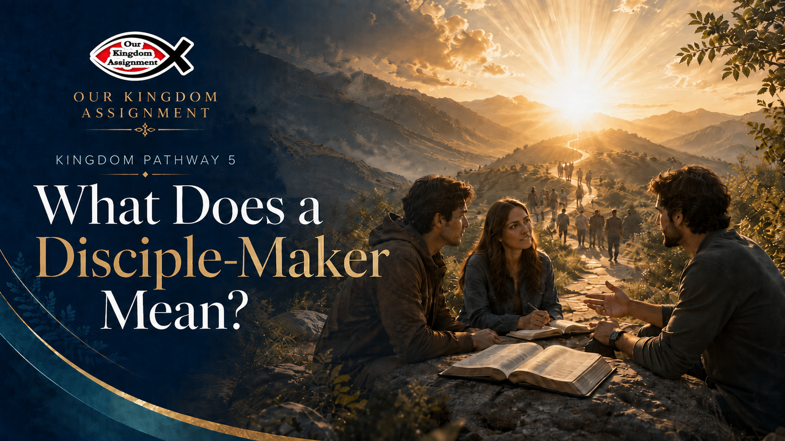 Kingdom Pathway 5 — What Does a Disciple-Maker Mean?