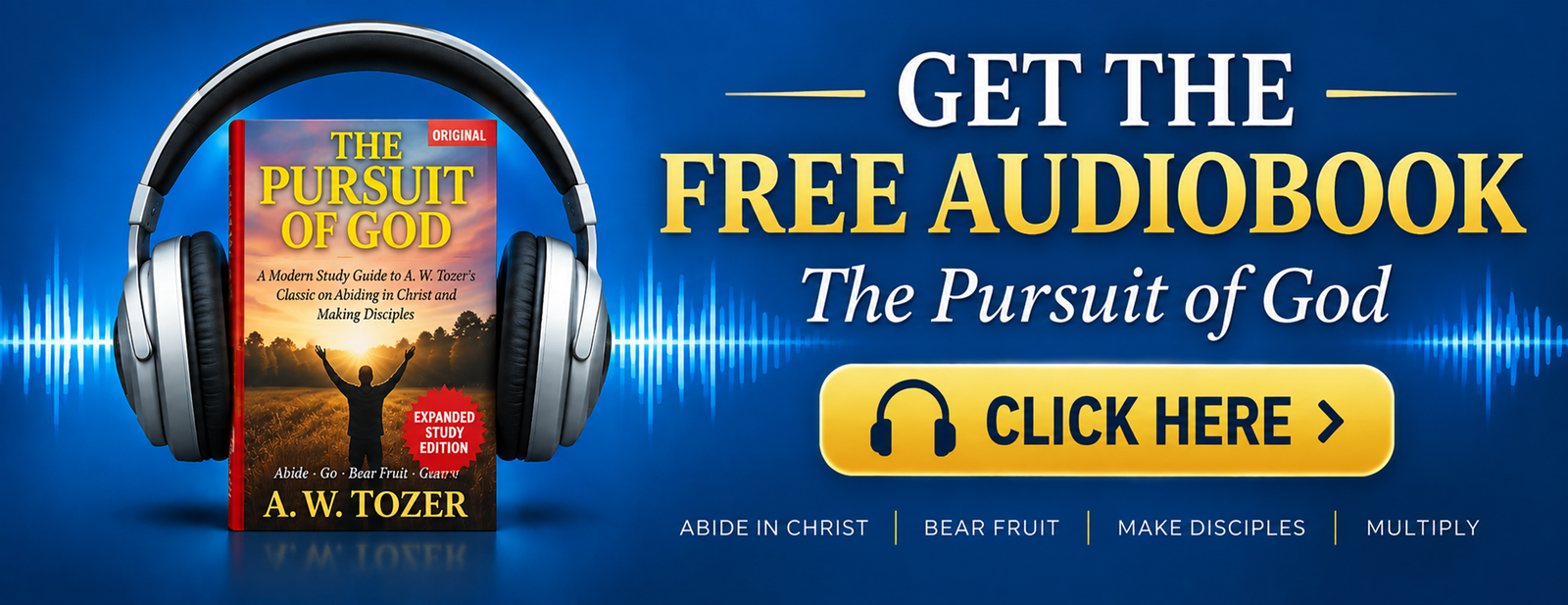 Get the Free Audiobook of The Pursuit of God